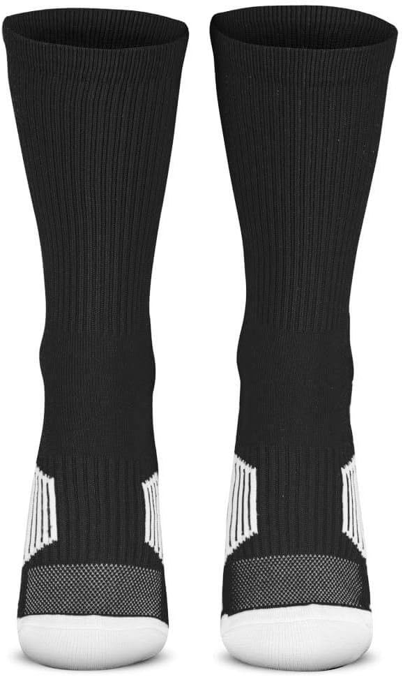 ChalkTalkSPORTS Custom Number Socks - Black Durable