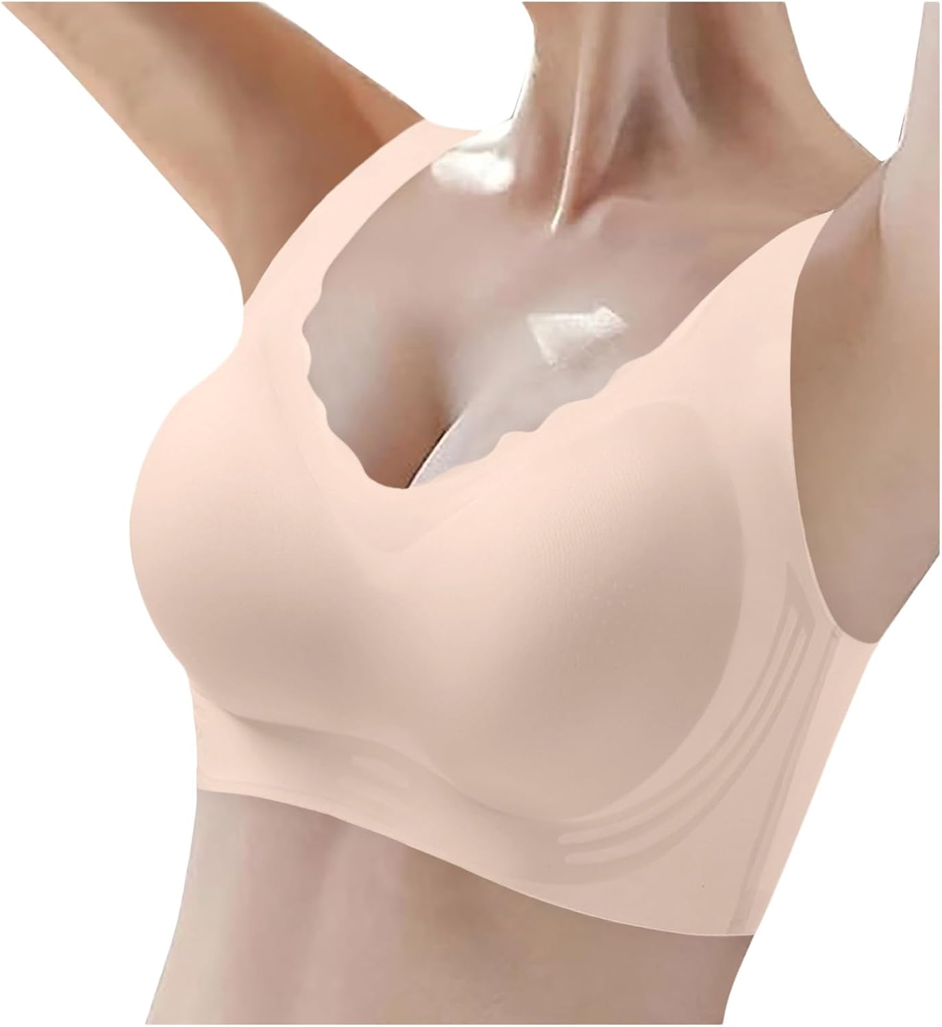 Soft Bras for Women Thermal Sleep Bra Set