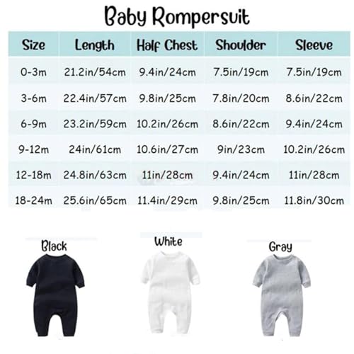 Personalized Baby Bodysuit Set with Monogrammed Romper and Hat 1