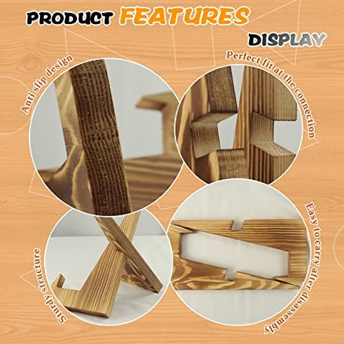 Yitexin 2 Pack 72 Wood Cookbook Stand