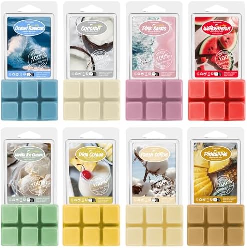 SoulOrigin Summer Scented Wax Melts 8Pack 1