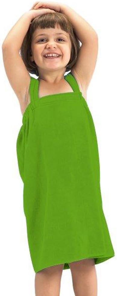 BY LORA Terry Cotton Girl Spa Wrap - Small