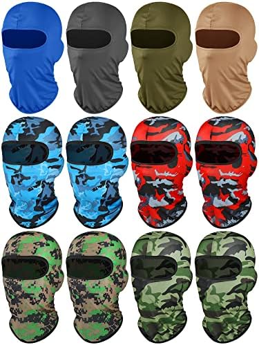 Geyoga 12 Pcs Ski Mask for Men Women UV Protection Balaclava 1