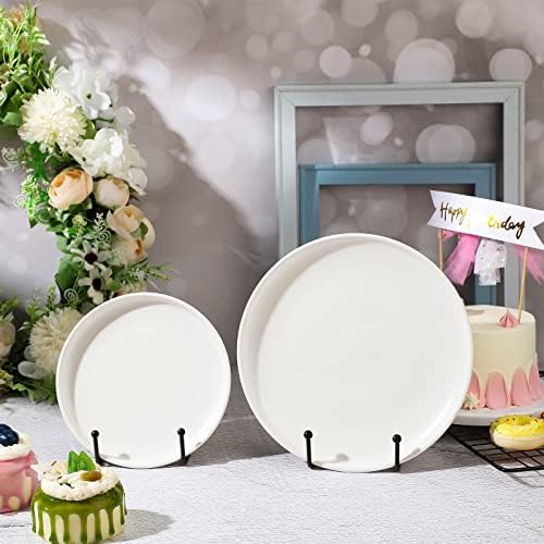 Mixweer 12 Pcs 6 Inch Black Picture Easel Stand