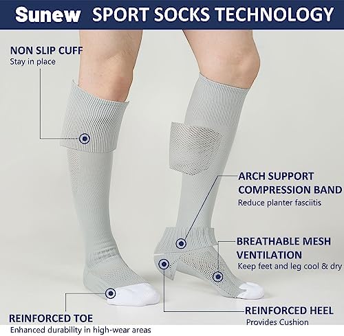 Sunew Multi-Sport Socks 23 Pack for Youth and Adult