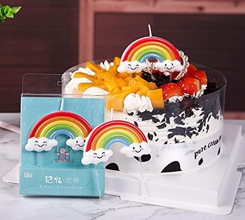 T-shin Rainbow Birthday Candle for Kids