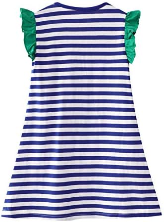 HILEELANG Little Girls Cotton Print Dress