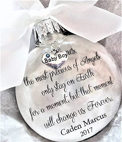 Baby Boy Memorial Ornament Sympathy Gift