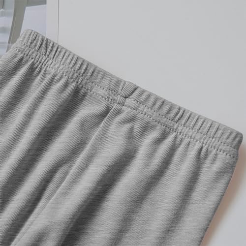 Girls Cute Print Capris Tight Soft Modal Summer Pants