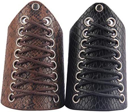 GelConnie Leather Wristband Viking Arm Guard