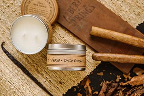Premium Scented Soy Candle - Sea Salt Sandalwood - Travel Tin