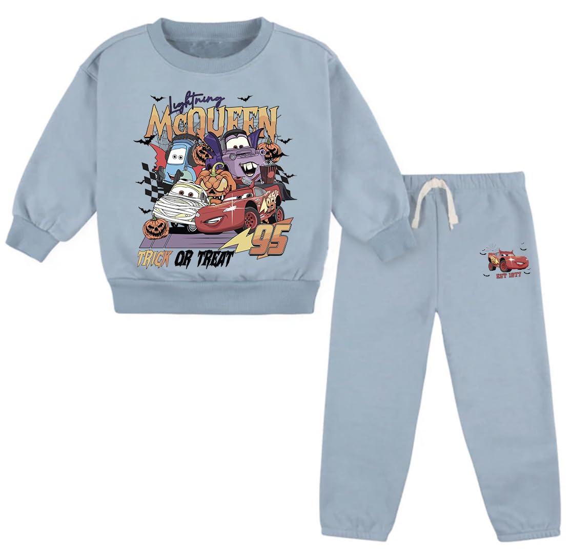 Spooky Halloween Fleece Set for Baby Toddler