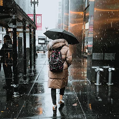 NPCQUN Windproof Travel Umbrella Compact Automatic Foldable