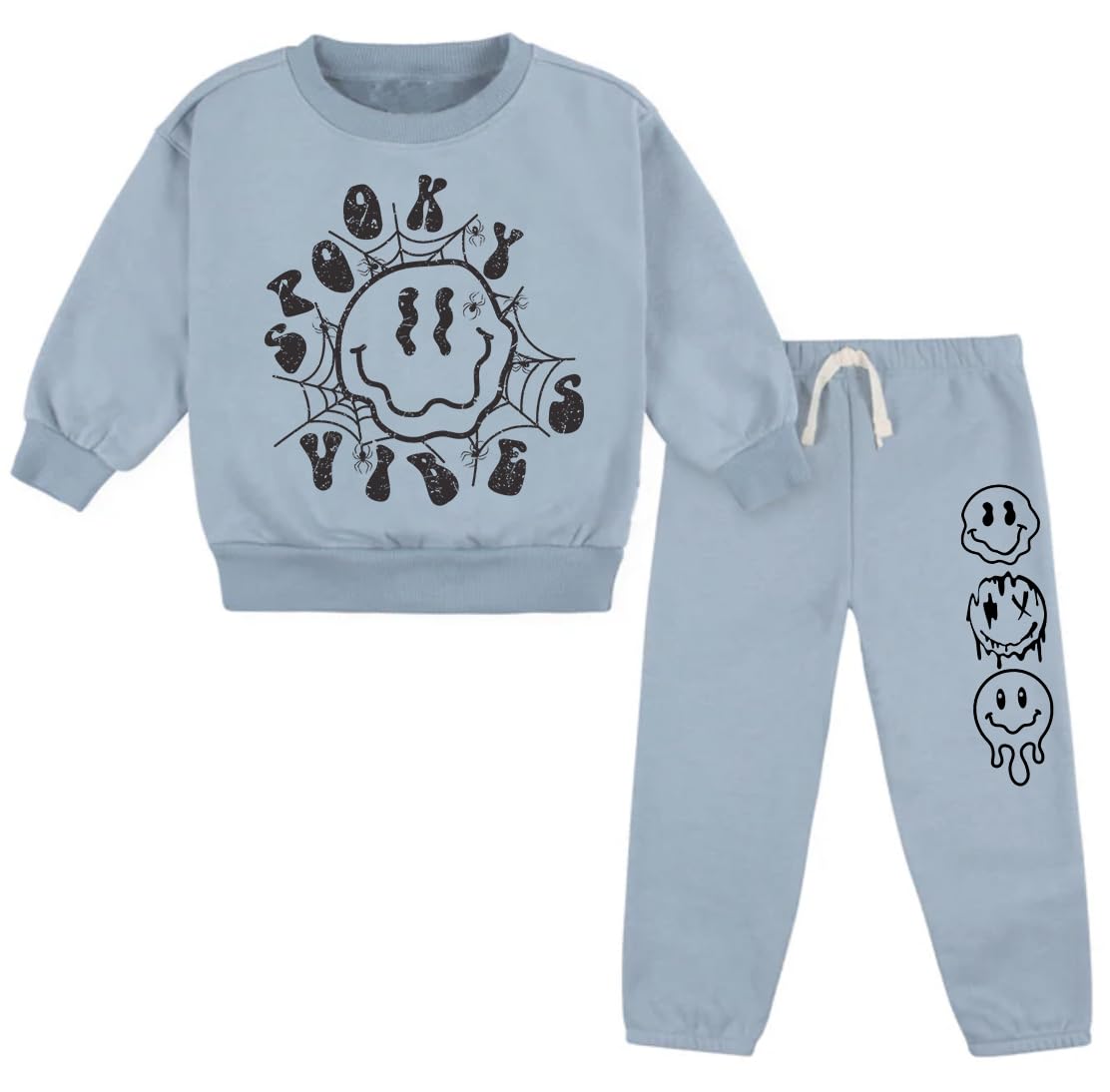 2-Piece Stay Spooky Fleece Set for Toddler Boy Girl 18M