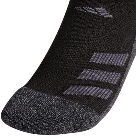 adidas Kids-Boys Cushioned Angle Stripe Socks 6-Pair