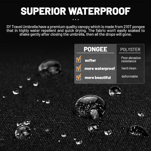 SY COMPACT Windproof Automatic Folding Umbrella