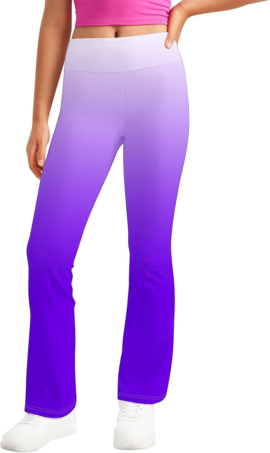 Toddler Girls Gradient Yoga Pants 2-13 Years