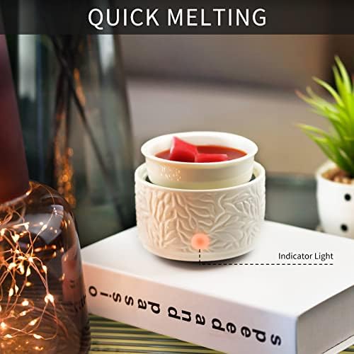 ElusiaKa Scented Wax Melt Warmer with Gift Box