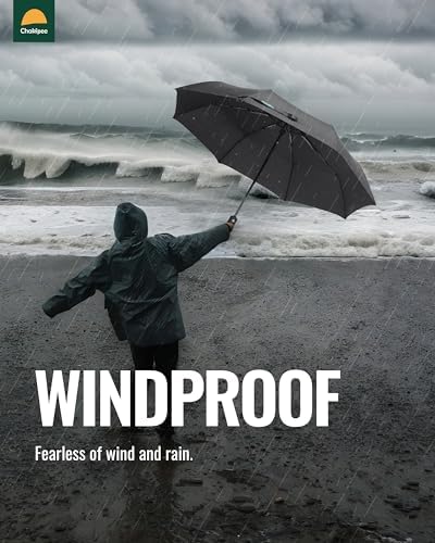Chakipee Travel Compact Windproof Umbrella
