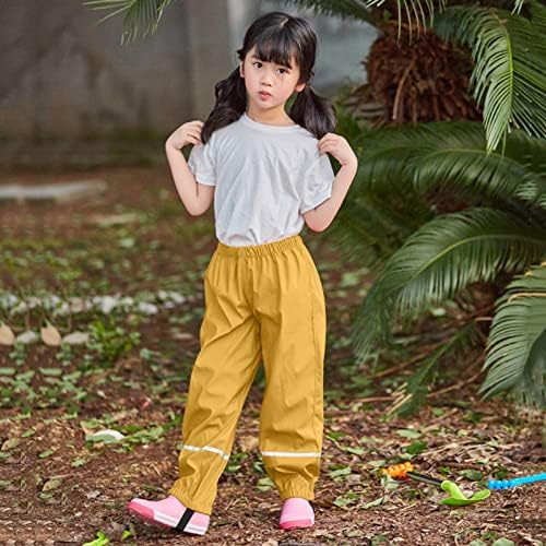 Toddler Waterproof Rain Pants for Kids Boys Girls