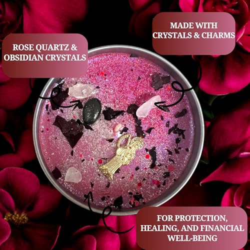 Lady of Death Santa Muerte Candle 16 oz Soy Candle
