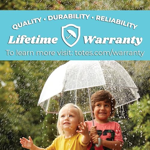 Totes Kids Clear Bubble Umbrella with Dome Canopy 1