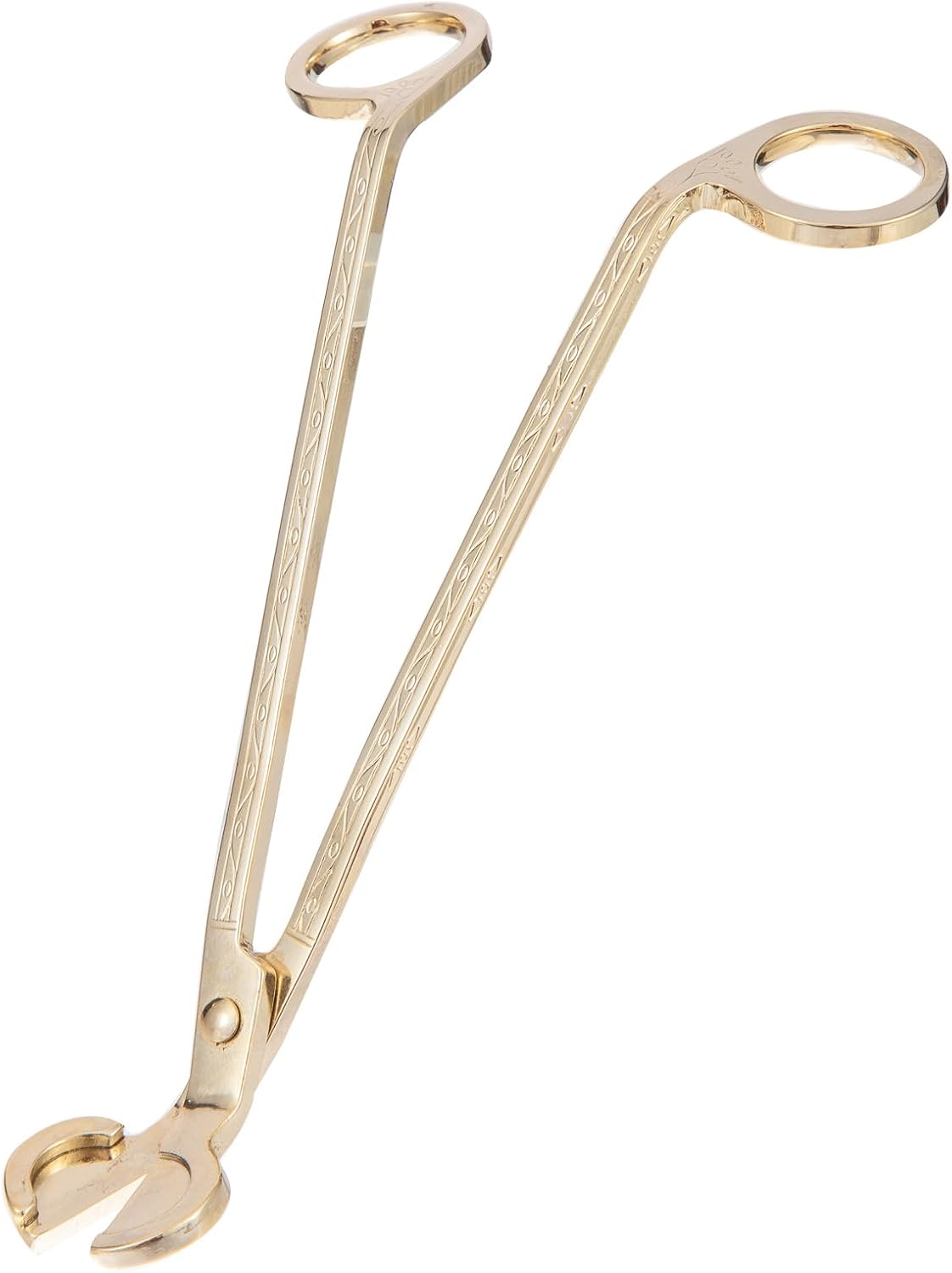 Floral Pattern Candle Wick Trimmer with Long Handle