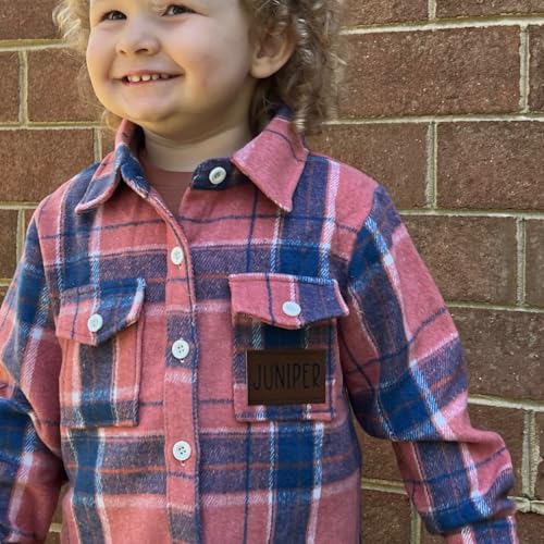 Personalized Cozy Flannel Jacket for Kids