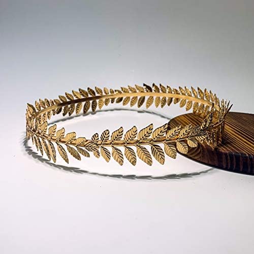 EAWIN Caesar Circlet Gold Leaf Headband for Costume 1