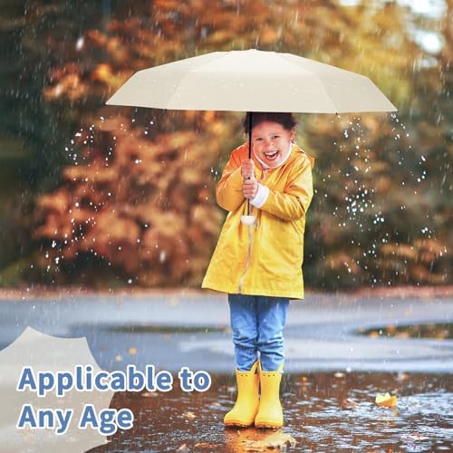 Yoobure Compact Folding Umbrella for Travel and UV Protection