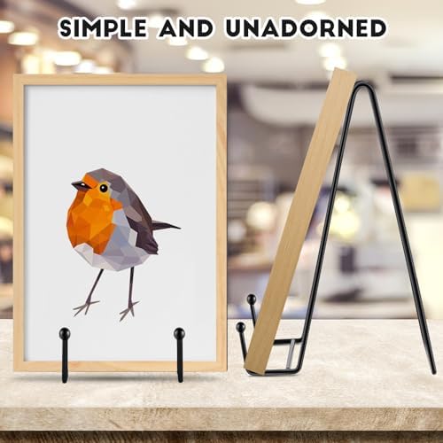 IBosins 5 Pack 10 Inch Easel Display Stand for Photos Books Collectibles