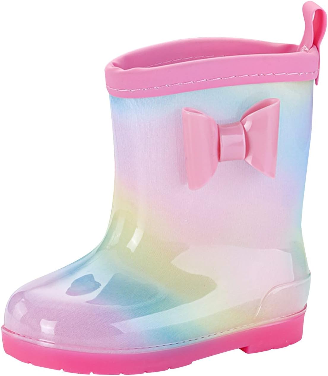 Dino Rain Boots for Kids and Toddlers with Lights