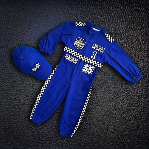 Handmade Race Car Driver Costume for Toddlers