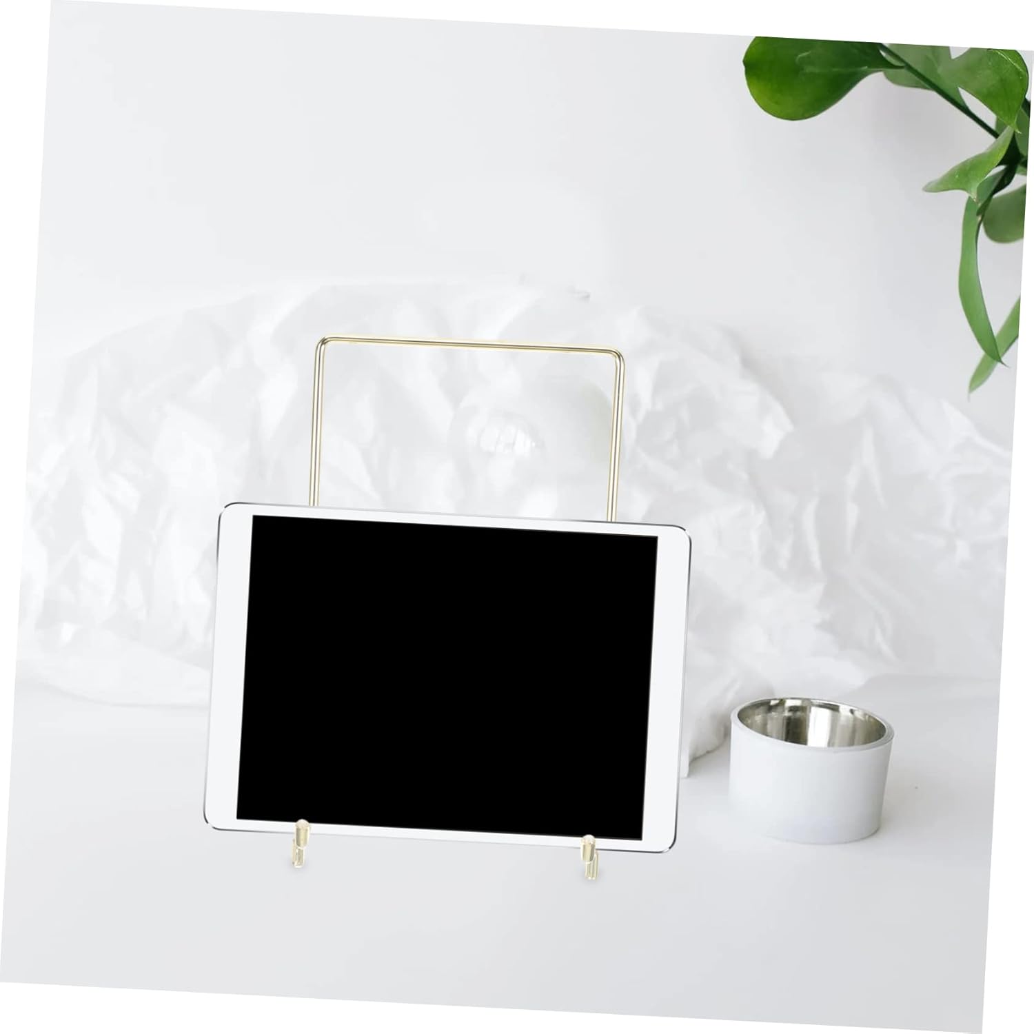 RORPOIR Gold Plated Decorative Plate Stand