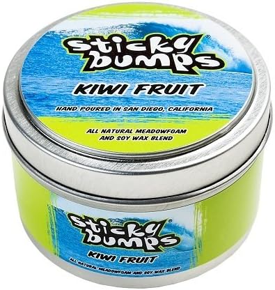 Sticky Bumps Kiwi Fruit Candle in Tin 4 oz Green 1