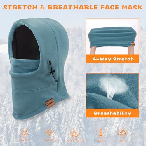 Dymex Kids Balaclava Windproof Ski Mask for Cold Weather
