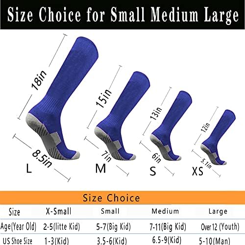 Thaplay Baseball Socks 3 Pairs for Kids Youths Adults 4-20 Years