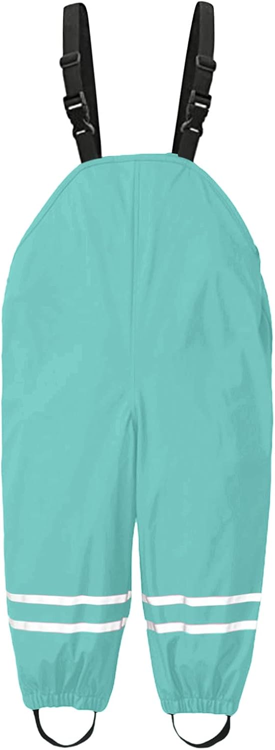 Toddler Waterproof Rain Pants for Boy Girl