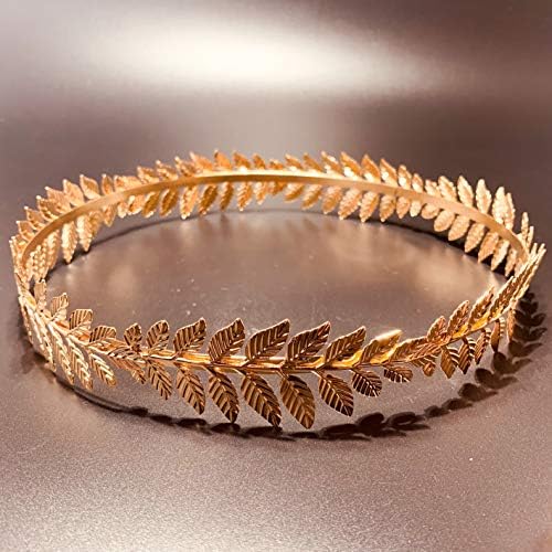 EAWIN Caesar Circlet Gold Leaf Headband for Costume 1