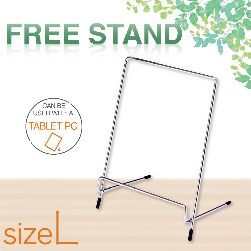 Asmix Asuka DB523 Silver Display Easel Stand for Plates Books Photos