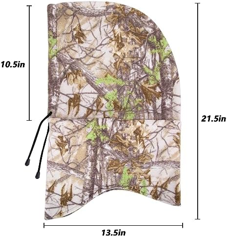 Watayo Hunting Face Mask - Cold Weather Camouflage Balaclava for Men Women
