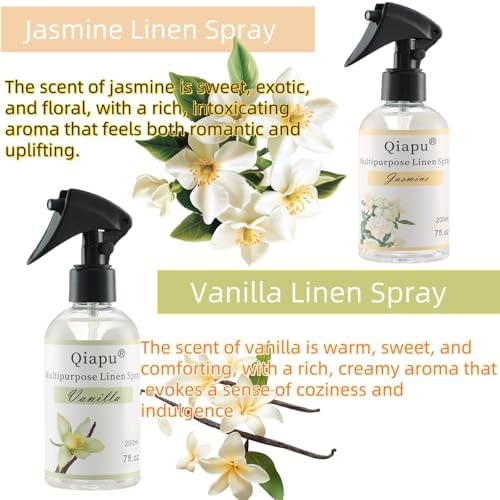 2-Pack Linen Spray Set Vanilla Jasmine