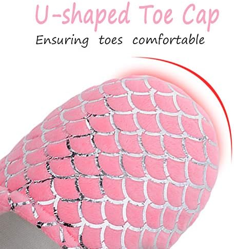 MIXIN Cute Kids Slippers with Memory Foam and Rubber Sole