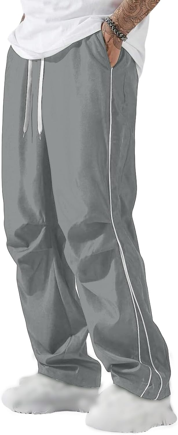WENKOMG1 Mens Quick Dry Sweatpants Gym Jogging Running Athletic Workout Bottoms
