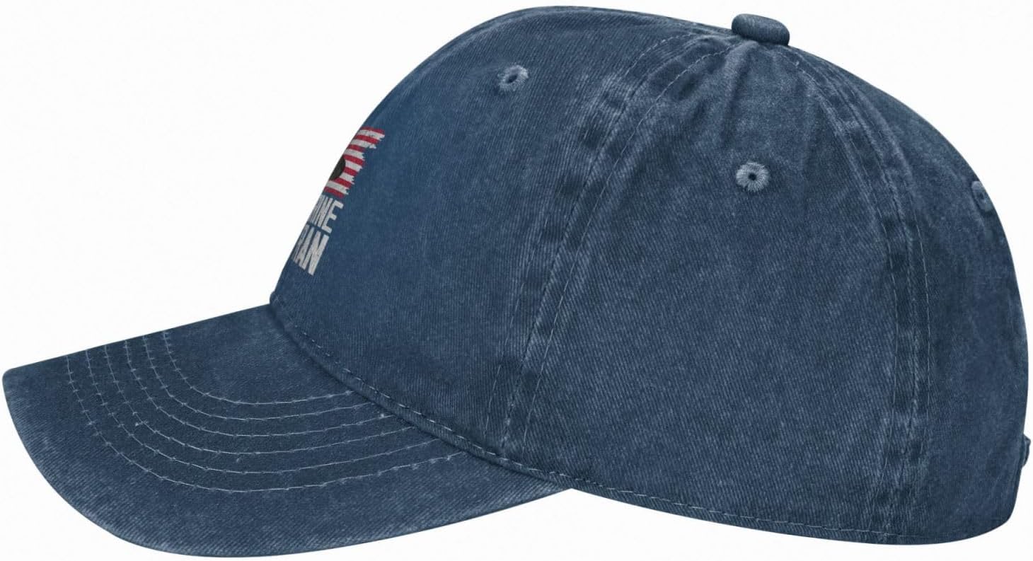 American Flag Submarine Veteran Baseball Cap for Men Women
