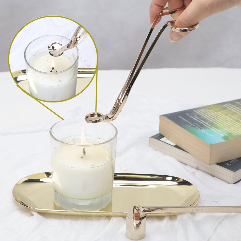 LUTAVOY CAG1 Gold Candle Care Kit 4-Pack