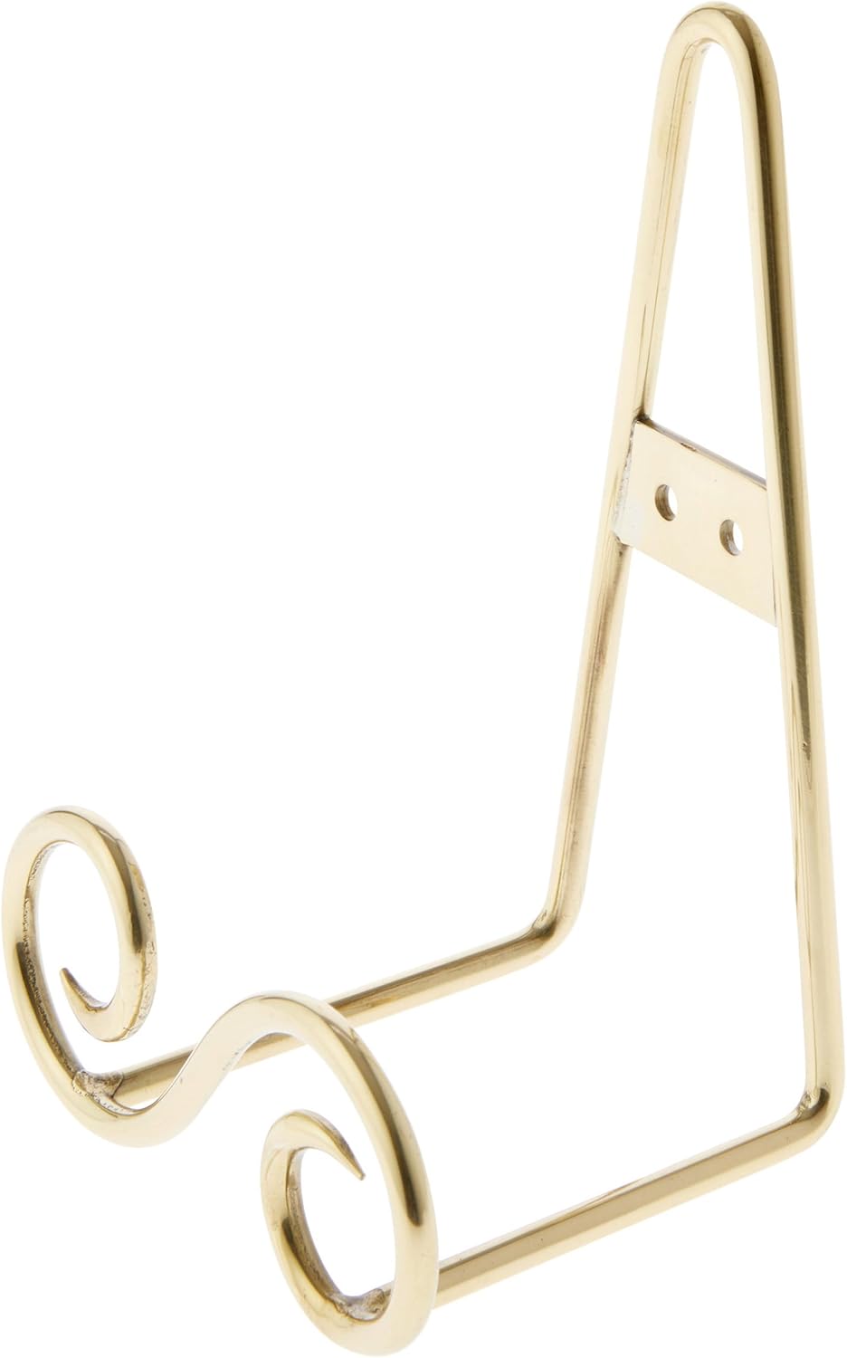 Bards Gold-Toned S-Shaped Wall Mountable Display Easel Stand