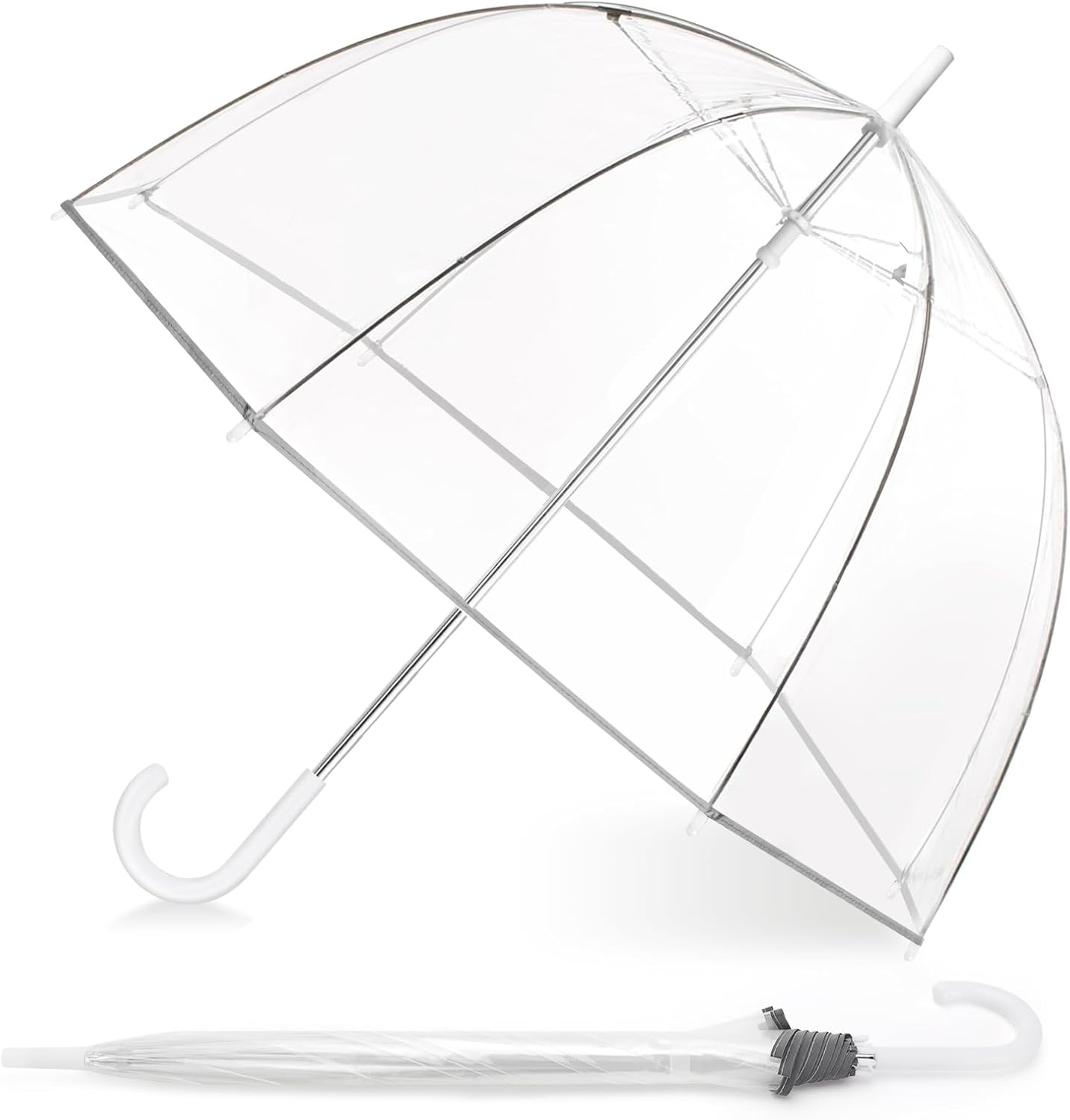 52 Inch Clear Bubble Umbrella for Women