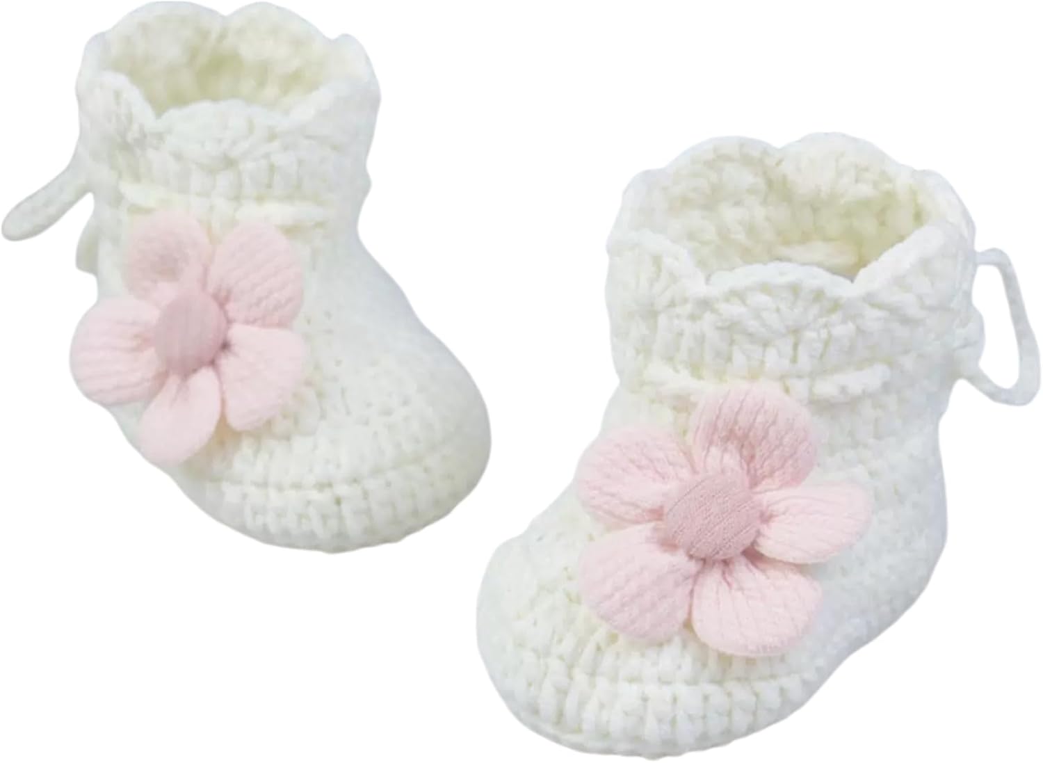 TJCONETJC Baby Booties Hand Crochet Cozy Socks Slippers
