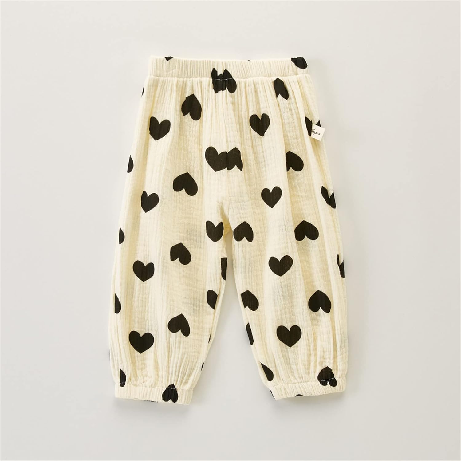 Toddler Baby Bloomers Boys Girls Polka Dot Linen Pants